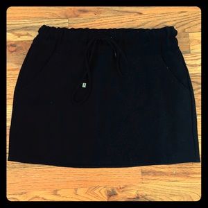 MANGO suit black mini skirt